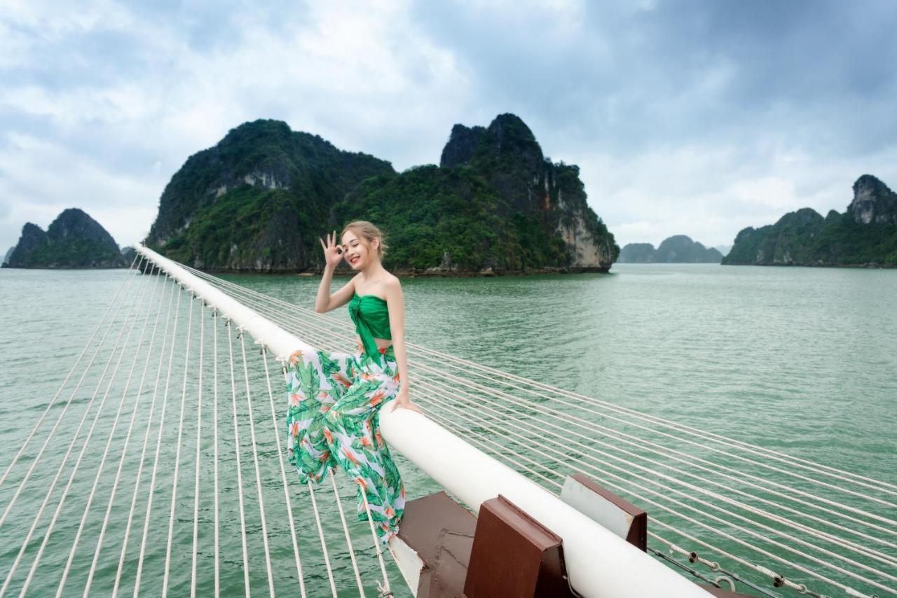 Hotel Sena Cruises - Wonder On Lan Ha Bay Ha Long Exterior foto