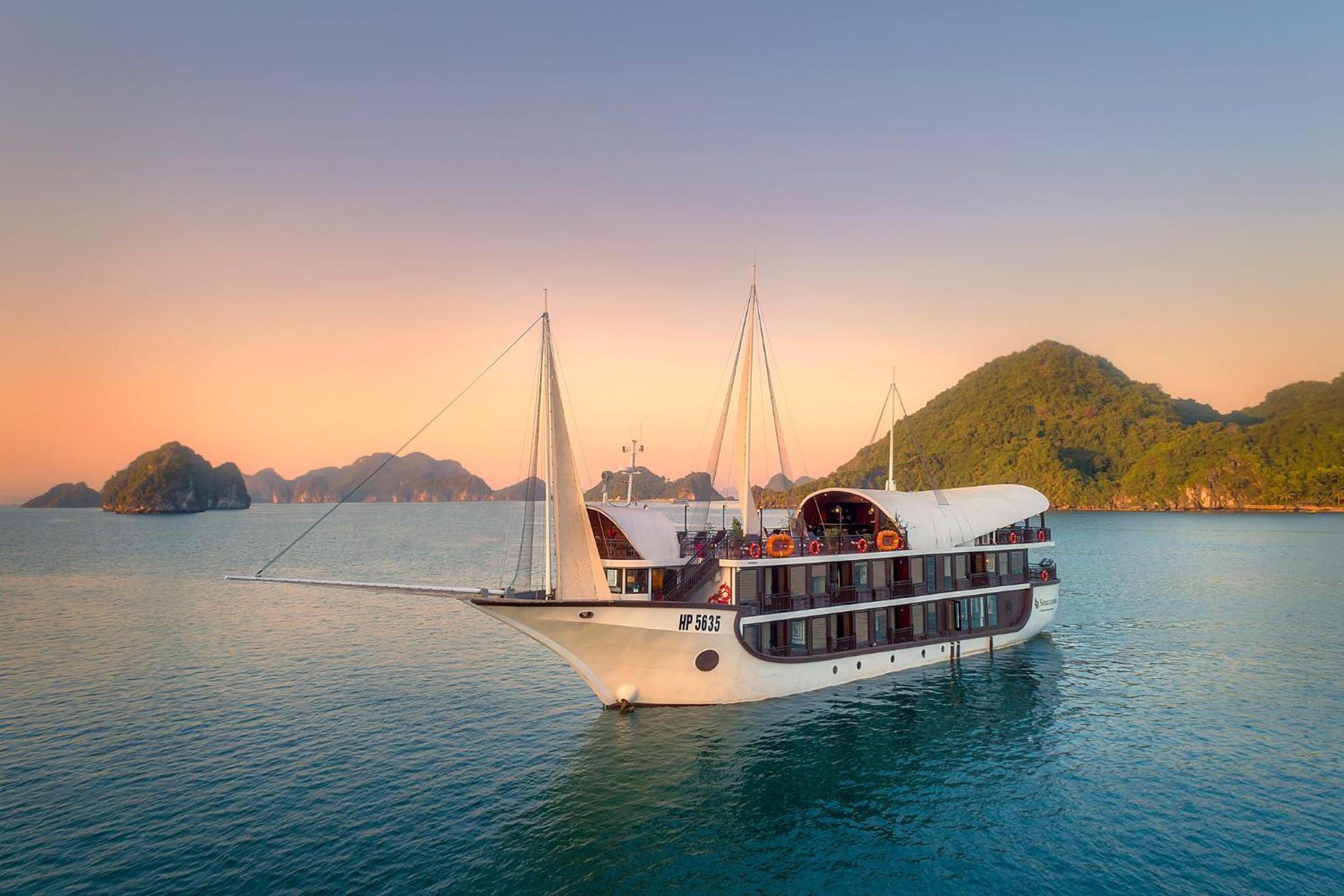 Hotel Sena Cruises - Wonder On Lan Ha Bay Ha Long Exterior foto